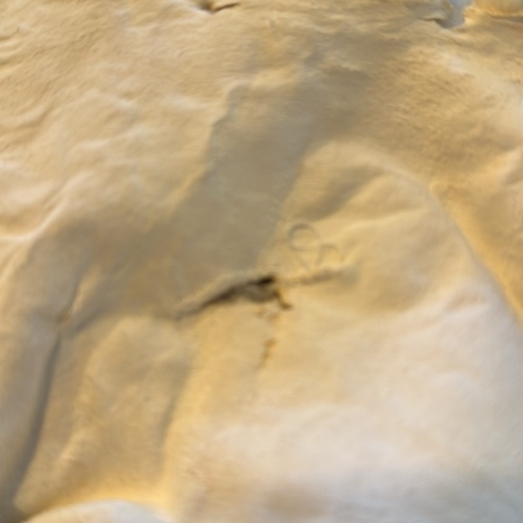 Donna Sui Milano Italy Raw Details Asymmetrical Authentic Fur Collar Jacket S/8 - Picture 11 of 15